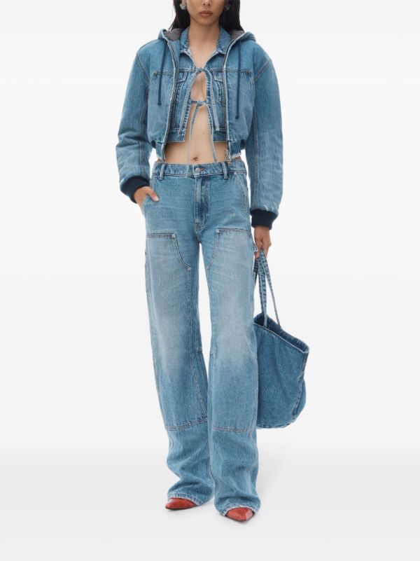 Browns Alexander Wang Carpenter Jeans | Browns Wide-Leg Jeans