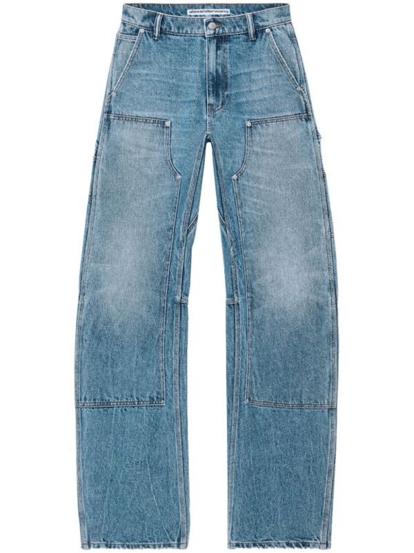 browns Alexander Wang Carpenter Jeans | Browns Wide-Leg Jeans