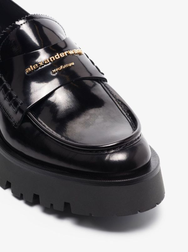 Browns Alexander Wang Carter Lug-sole Box Loafers | Browns Loafers