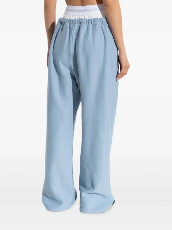Browns Alexander Wang Drawstring Pocket Trousers | Browns Sweatpants