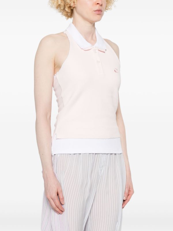 Browns Alexander Wang Embroidered Polo Top | Browns Polo Tops