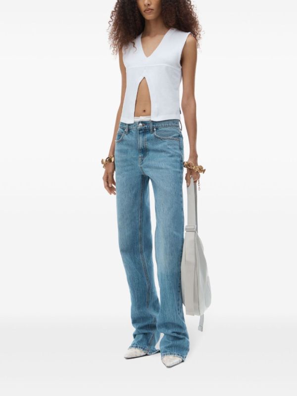 Browns Alexander Wang Ez Jeans | Browns Straight-Leg Jeans