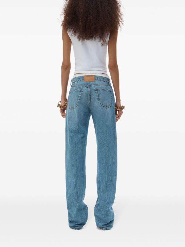 Browns Alexander Wang Ez Jeans | Browns Straight-Leg Jeans