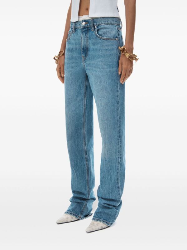 Browns Alexander Wang Ez Jeans | Browns Straight-Leg Jeans