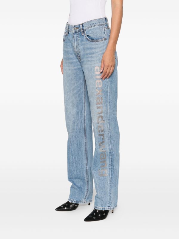 Browns Alexander Wang Ez Jeans | Browns Straight-Leg Jeans