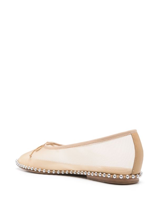 Browns Alexander Wang Lina Ballchain Ballet Flats | Browns Ballerina Shoes