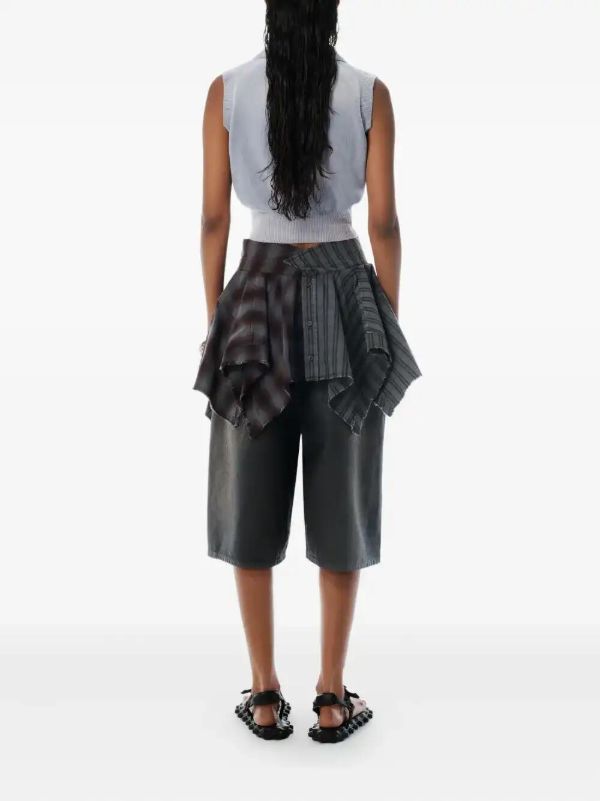 Browns Alexander Wang Logo-embossed Polo Top | Browns Polo Tops