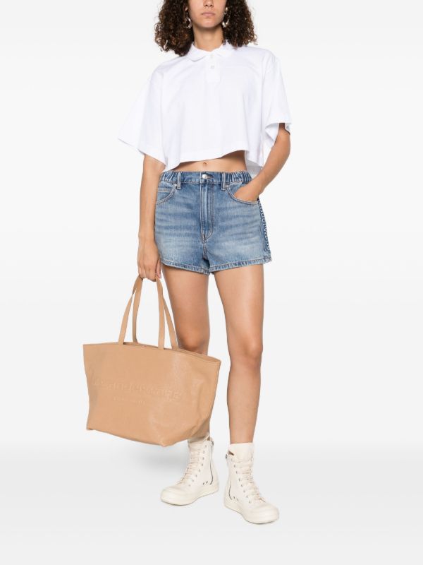 Browns Alexander Wang Marathon Denim Shorts | Browns Denim Shorts