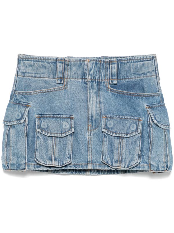 browns Alexander Wang Mid-Rise Mini Skirt | Browns Full Skirts