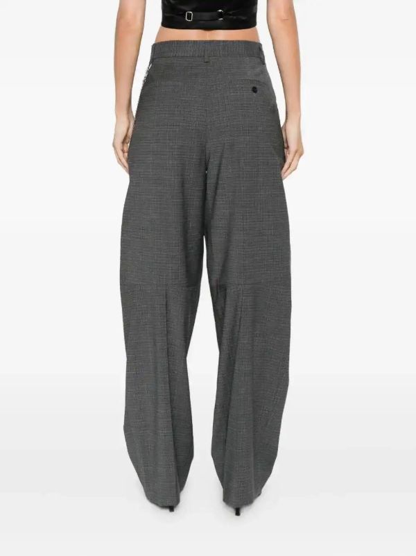 Browns Alexander Wang Pleated Key-chain Trousers | Browns Slacks