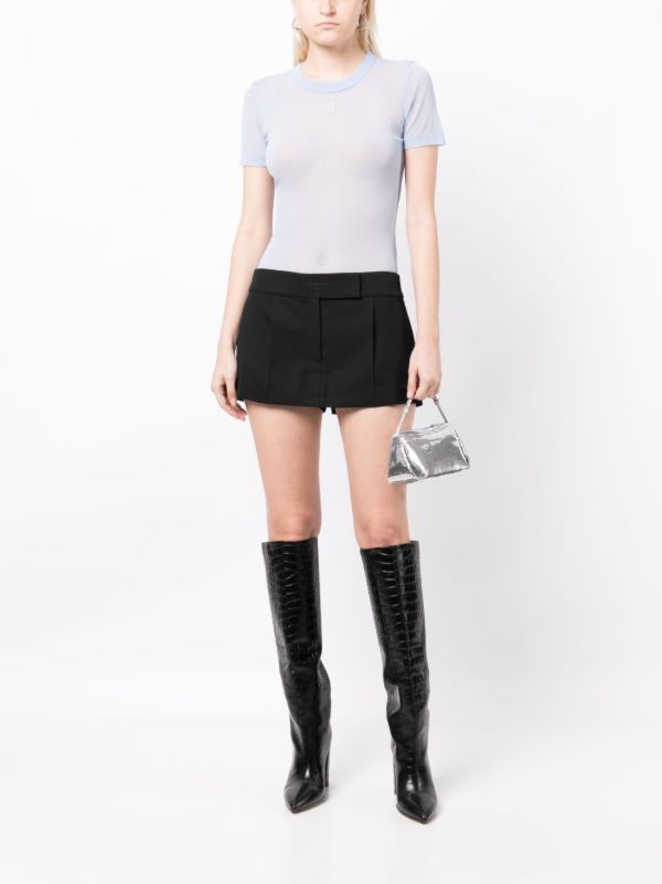 Browns Alexander Wang Tailored Skorts | Browns A-Line Skirts
