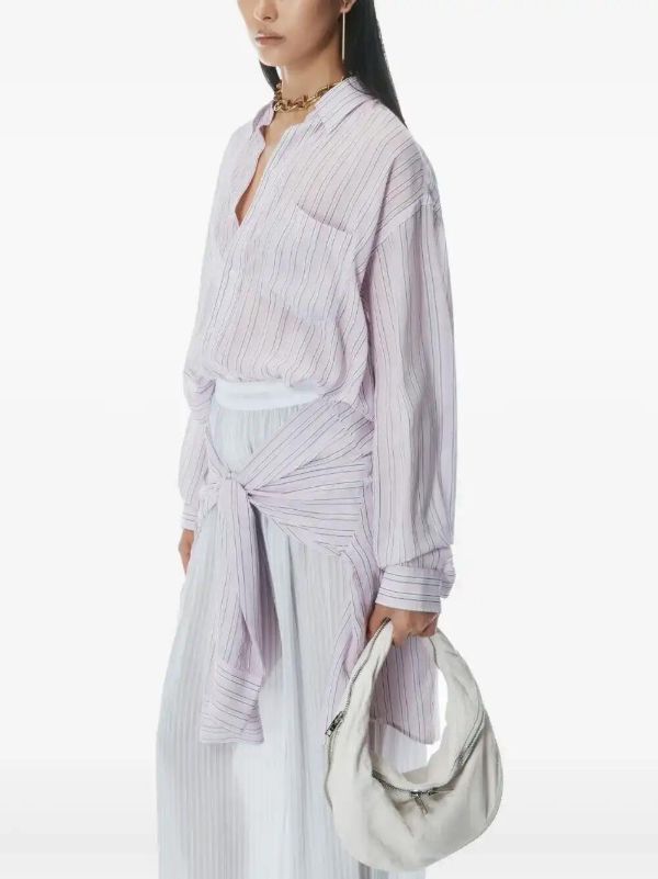 Browns Alexander Wang White Twyst Shoulder Bag | Browns Shoulder Bags