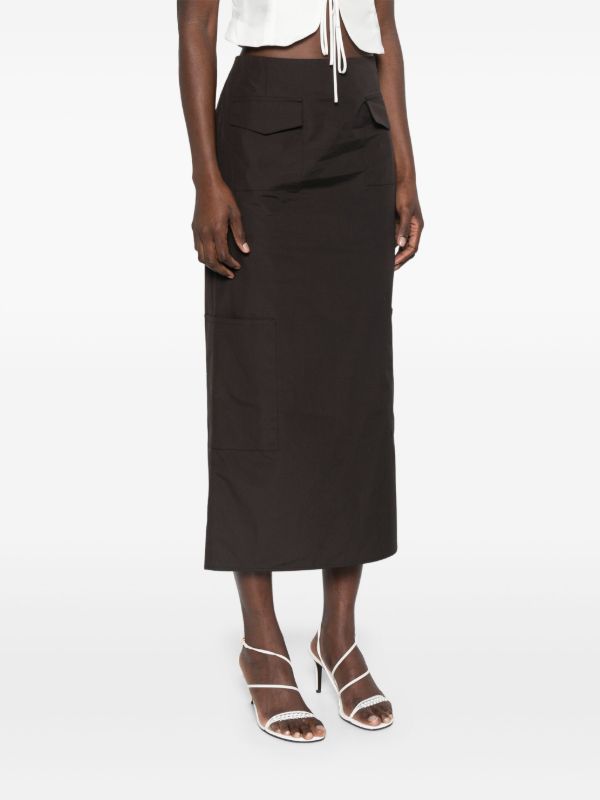 Browns ALFIE Valletta Midi Skirt | Browns Straight Skirts