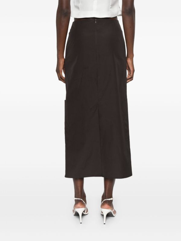 Browns ALFIE Valletta Midi Skirt | Browns Straight Skirts