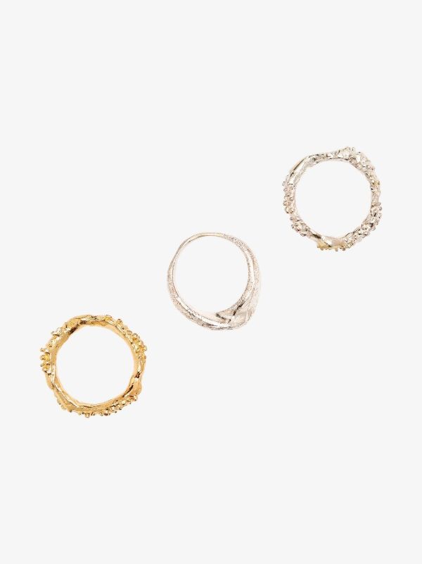 browns Alighieri The Infernal Rocks rings set | Browns Rings