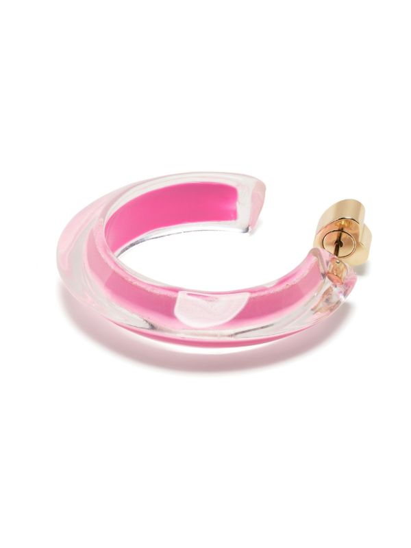 Browns Alison Lou Gold-Plated Jelly Small Hoop Earrings | Browns Earrings