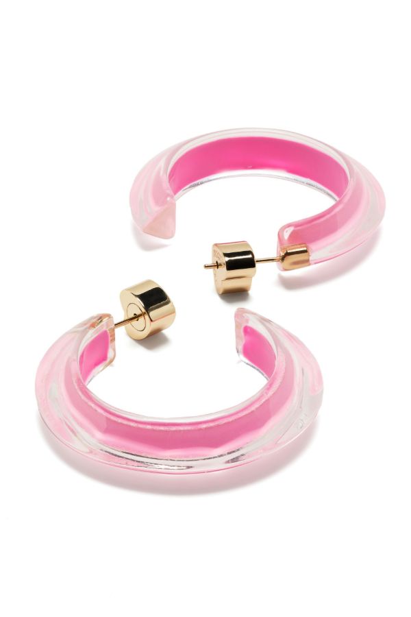 Browns Alison Lou Gold-Plated Jelly Small Hoop Earrings | Browns Earrings