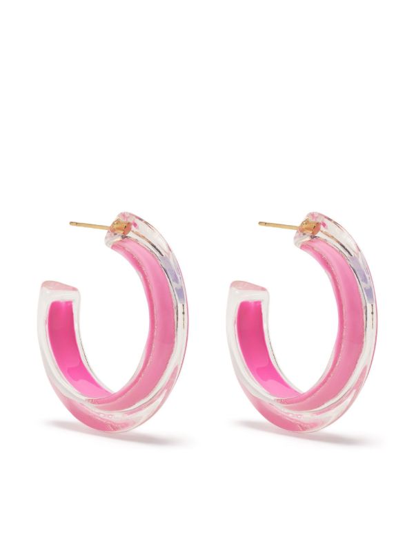 browns Alison Lou Gold-Plated Jelly Small Hoop Earrings | Browns Earrings