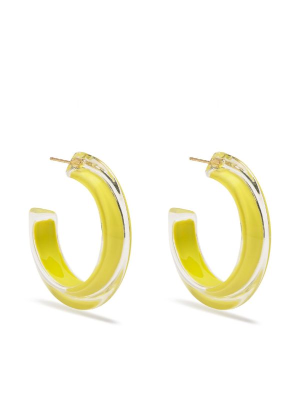 browns Alison Lou Gold-Plated Jelly Small Hoop Earrings | Browns Earrings