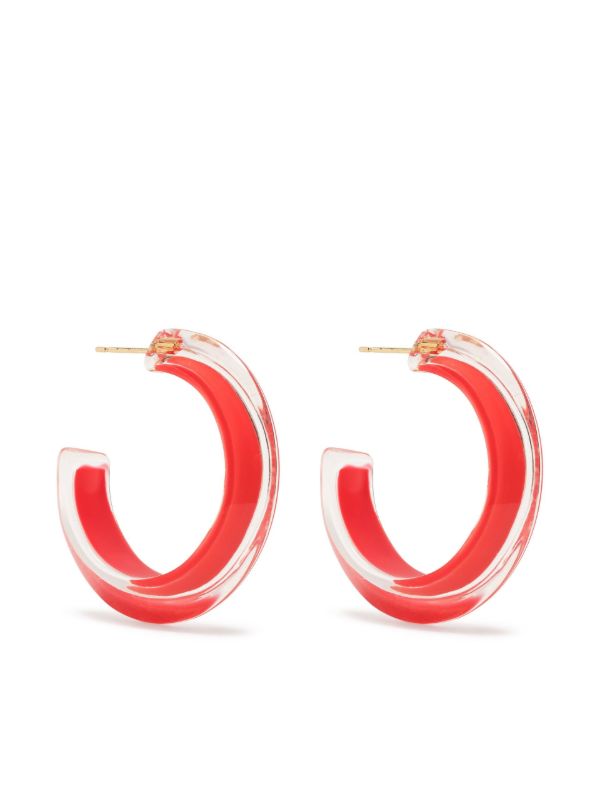 browns Alison Lou Gold-Plated Jelly Small Hoop Earrings | Browns Earrings