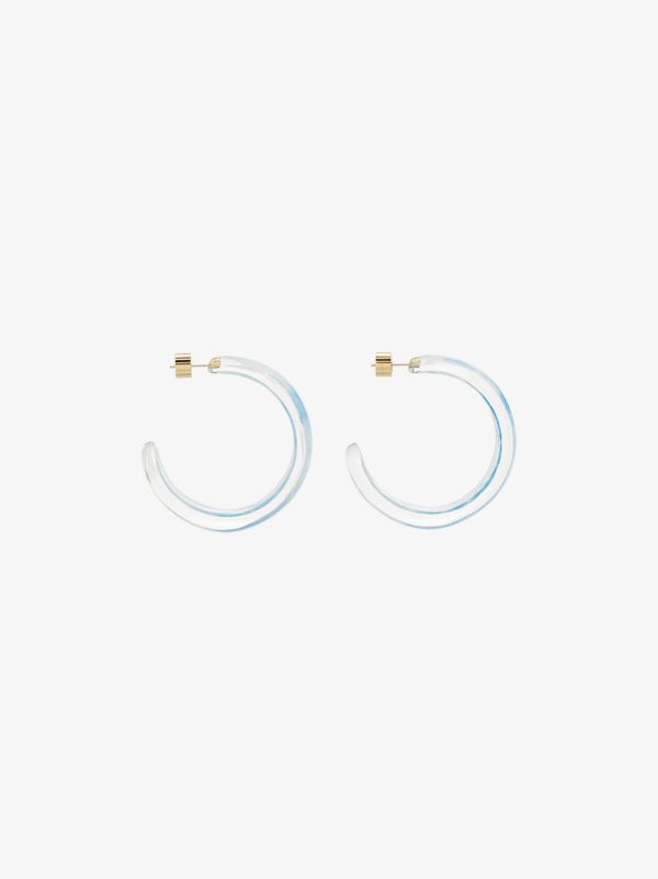 Browns Alison Lou Gold-Plated Jelly Tie-Dye Hoop Earrings | Browns Earrings