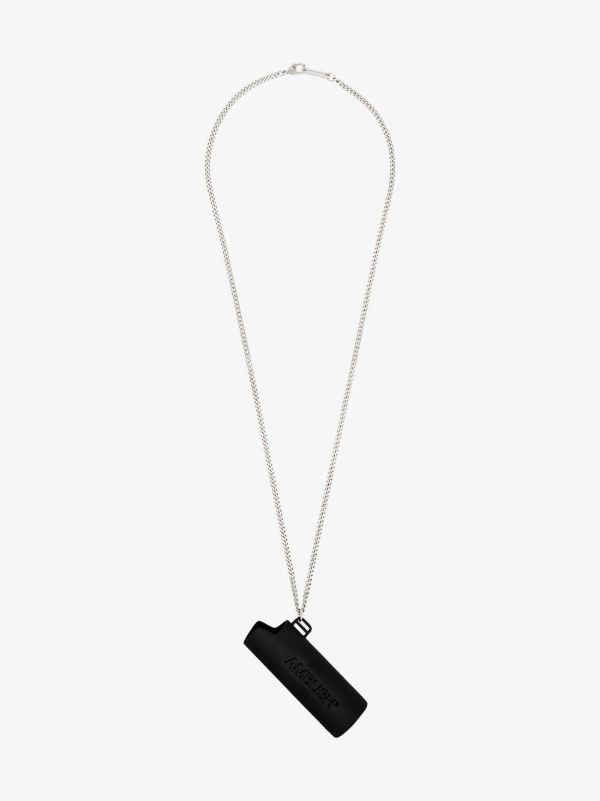 browns AMBUSH black large Lighter case necklace | Browns Necklaces