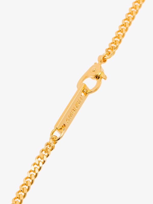 Browns AMBUSH Gold Tone Large Lighter Case Necklace | Browns Necklaces