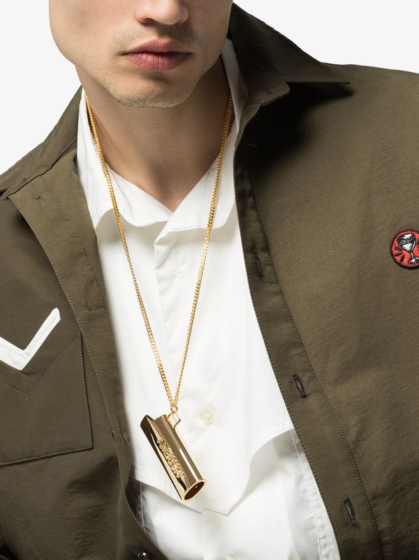 Browns AMBUSH Lighter Pendant Necklace | Browns Necklaces