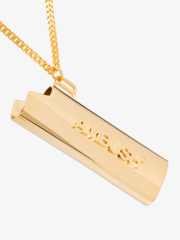 Browns AMBUSH Lighter Pendant Necklace | Browns Necklaces