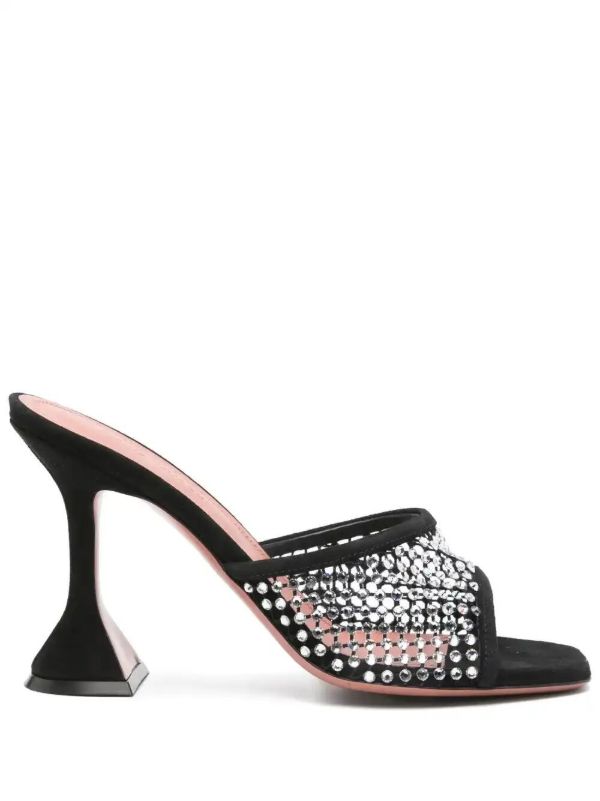 browns Amina Muaddi 100mm Lupita sandals | Browns Sandals