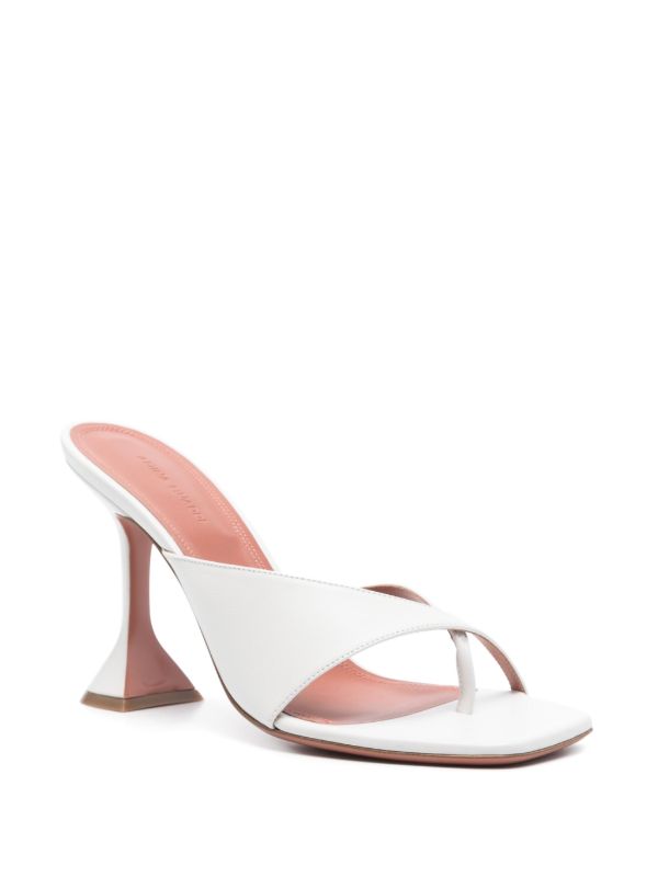 Browns Amina Muaddi 95mm Shiona Sandals | Browns Sandals