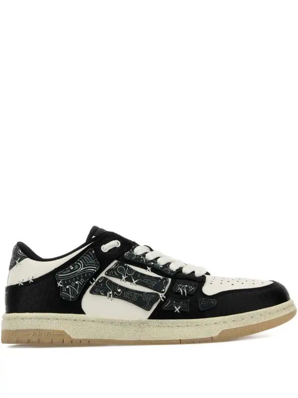 browns AMIRI Bandana Skel-Top sneakers | Browns Low-Tops