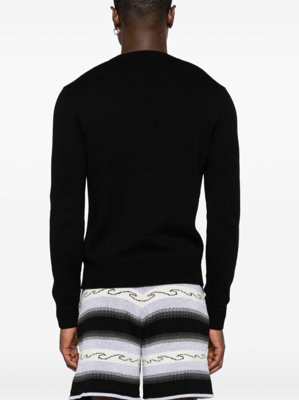 Browns AMIRI Black Arts District Cotton Sweatshirt | Browns Sweatshirts