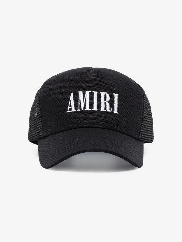 browns AMIRI black Core logo trucker hat | Browns Hats