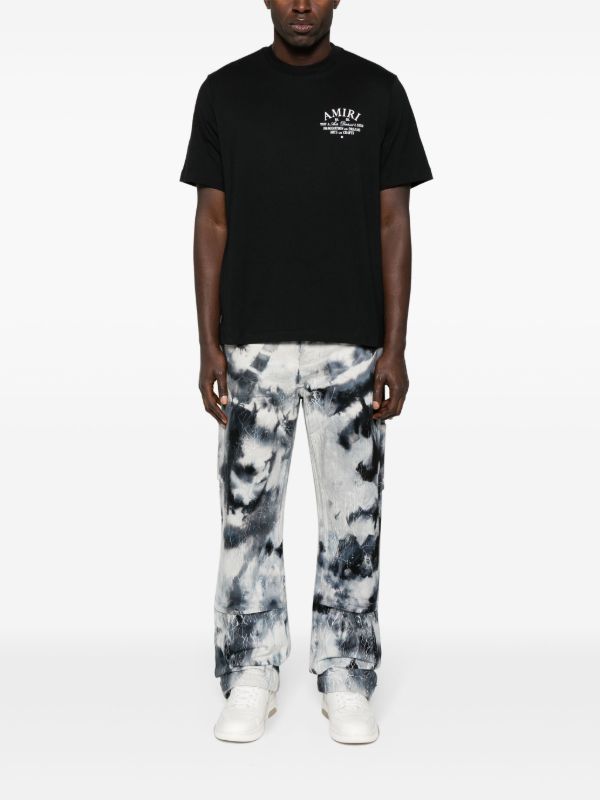 Browns AMIRI Black Logo-Print T-Shirt | Browns T-Shirts