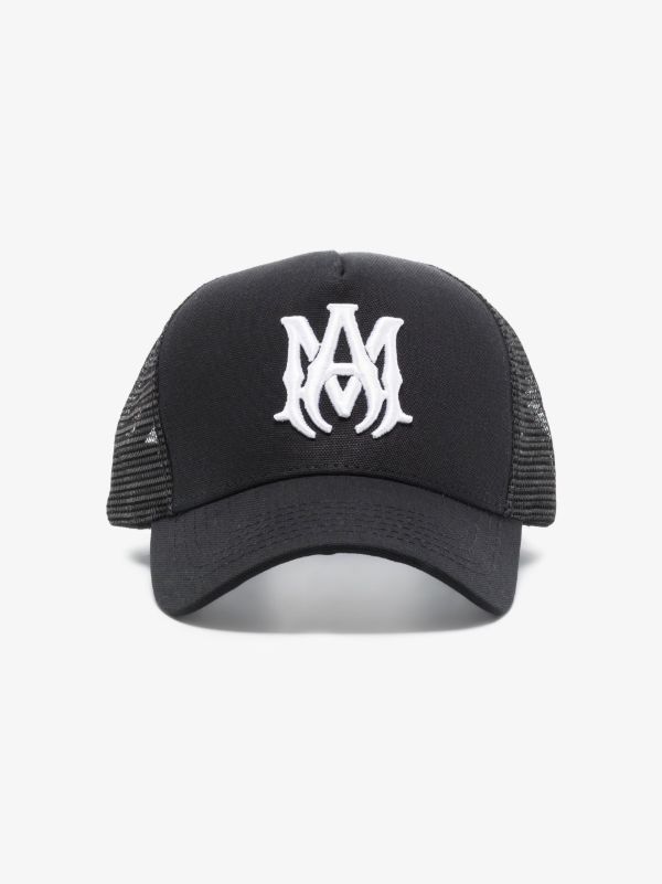 browns AMIRI black MA logo baseball cap | Browns Hats