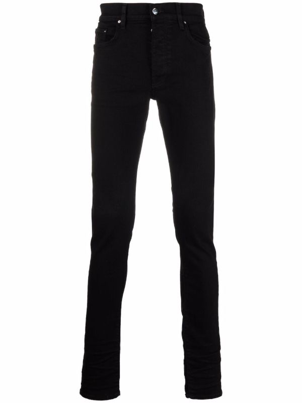 Browns AMIRI Black Stack Skinny Jeans | Browns Skinny Jeans
