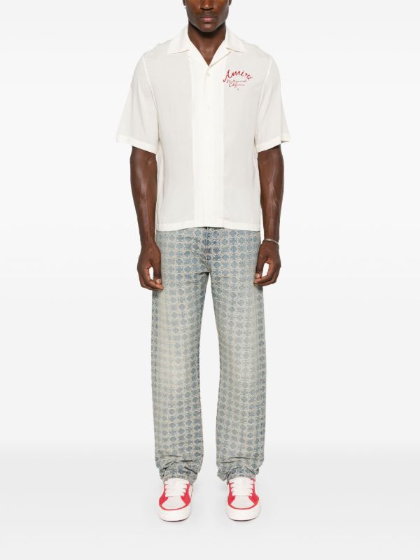 Browns AMIRI Blue Quad Jeans | Browns Regular & Straight-Leg Jeans
