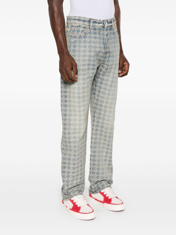 Browns AMIRI Blue Quad Jeans | Browns Regular & Straight-Leg Jeans