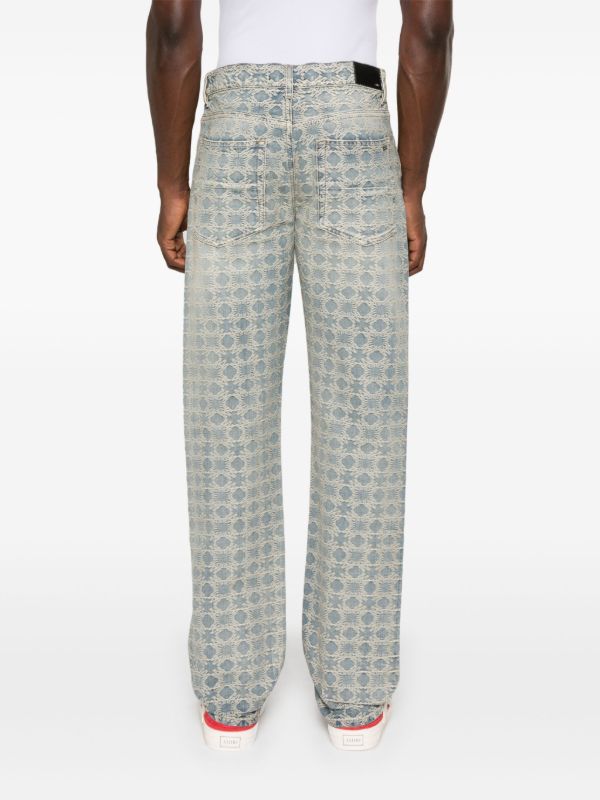 Browns AMIRI Blue Quad Jeans | Browns Regular & Straight-Leg Jeans