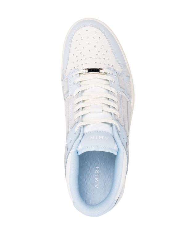 Browns AMIRI Blue Skel Top Panelled Sneakers | Browns Sneakers
