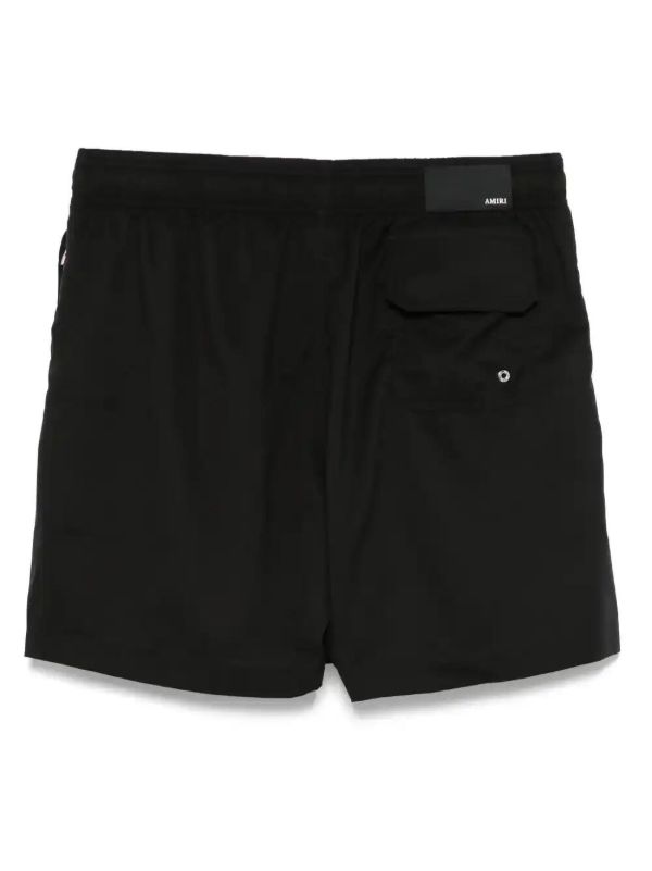 Browns AMIRI Embroidered-logo Swim Shorts | Browns Swim & Board Shorts