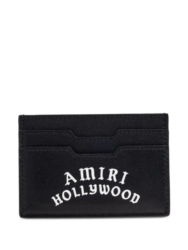 Browns AMIRI Leather Card Holder | Browns Wallets & Billfolds