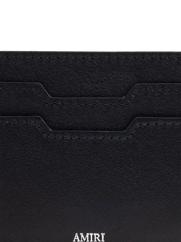 Browns AMIRI Leather Card Holder | Browns Wallets & Billfolds