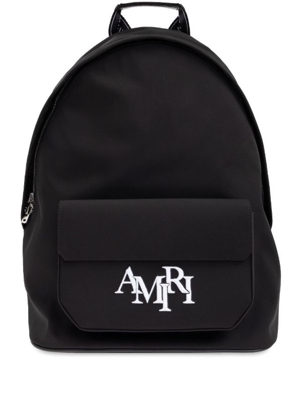 browns AMIRI Logo-Embroidered Backpack | Browns Backpacks