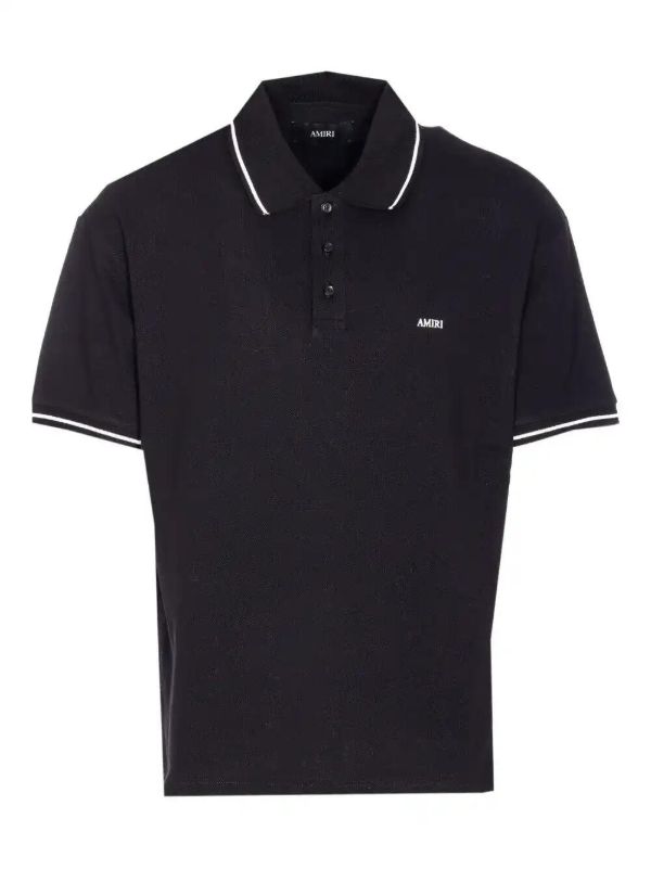 browns AMIRI logo-embroidered polo shirt | Browns Polo Shirts