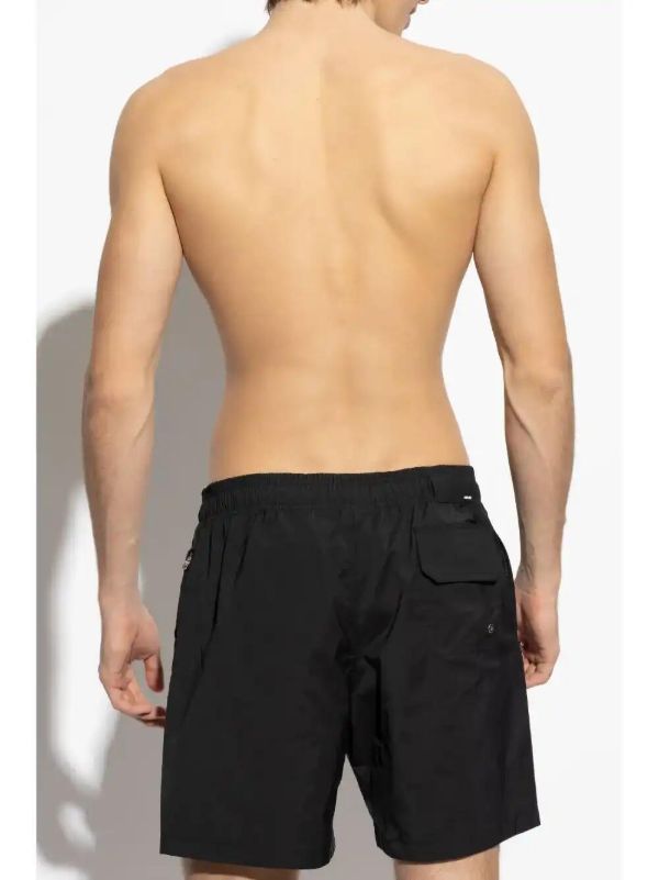 Browns AMIRI Logo-print Swim Shorts | Browns Swim & Board Shorts