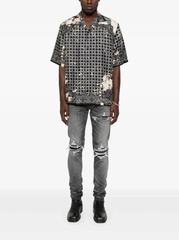 Browns AMIRI Mx1 Distressed Skinny Jeans | Browns Skinny Jeans