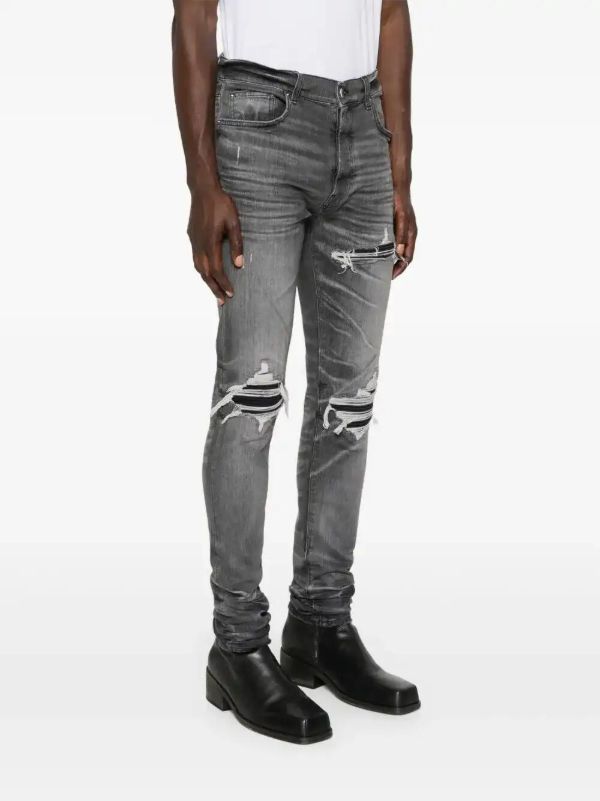 Browns AMIRI Mx1 Distressed Skinny Jeans | Browns Skinny Jeans