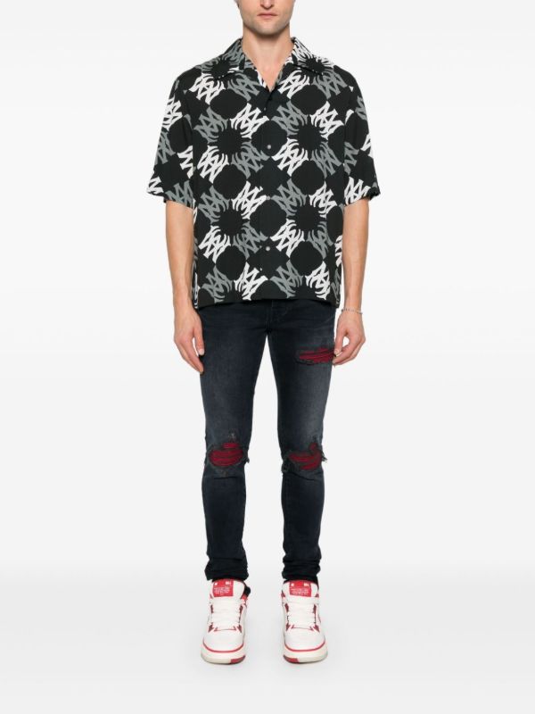 Browns AMIRI MX1 Ultrasuede Skinny Jeans | Browns Skinny Jeans